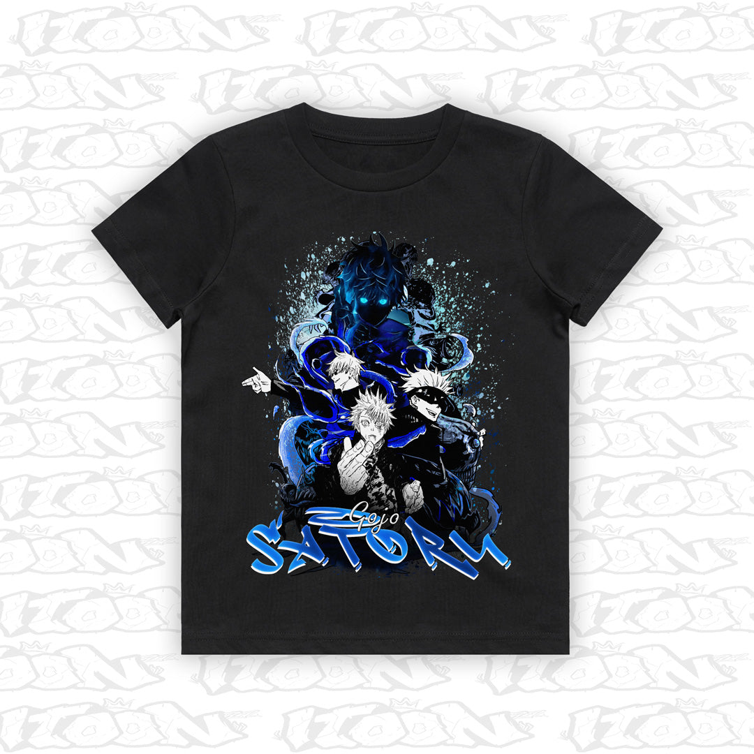 Gojo Lapse kids black tee mockup