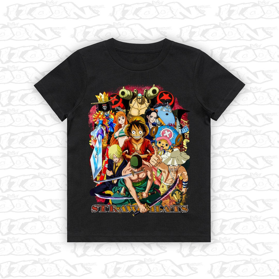 Straw Hats Kids Tee