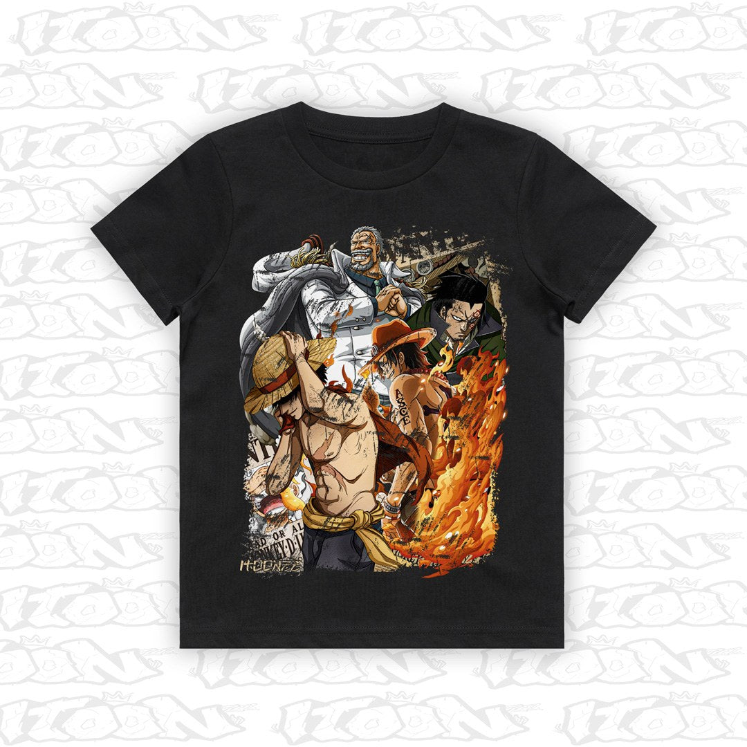 Will of D. kids black tee mockup