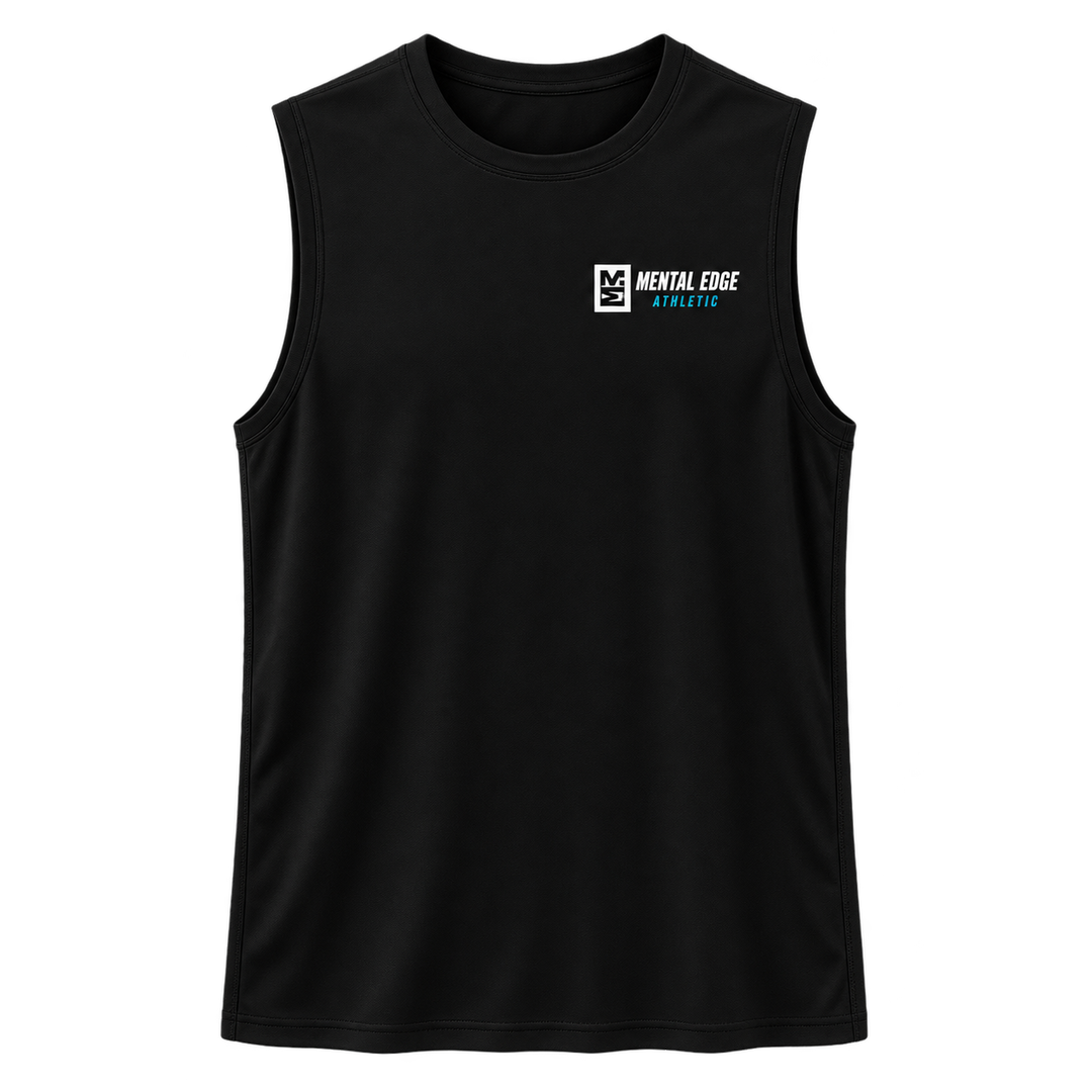 Mental Edge Singlet - Black - Front