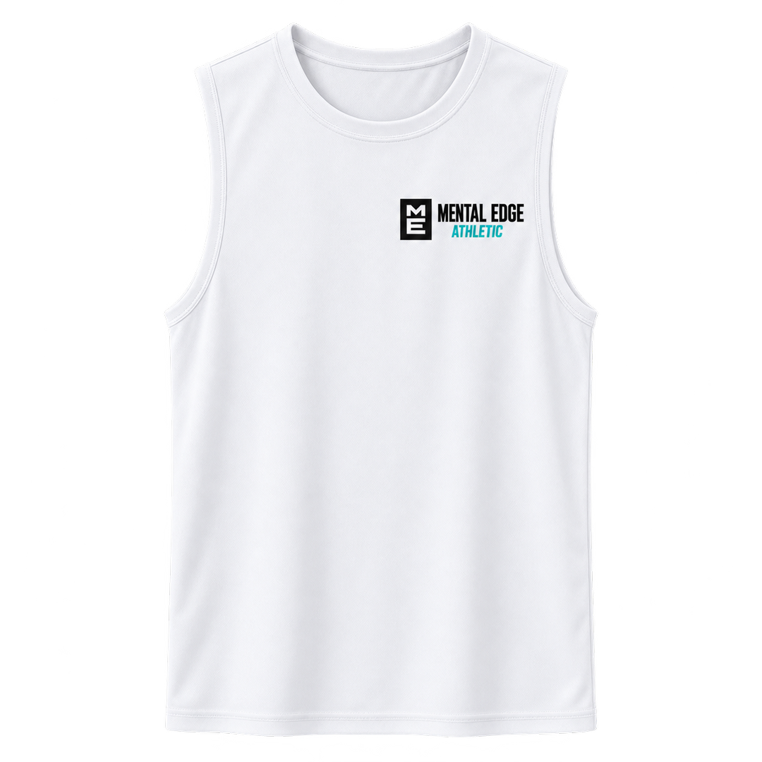 Mental Edge Singlet - White - Front
