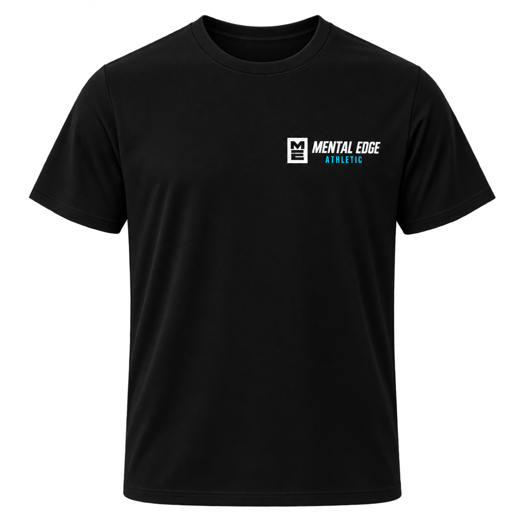 Mental Edge T Shirt - Black - Front
