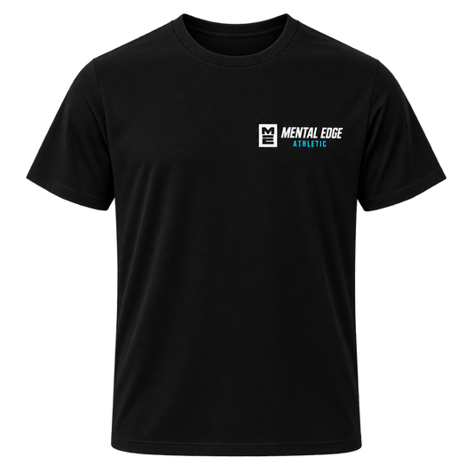 Mental Edge T Shirt - Black - Front
